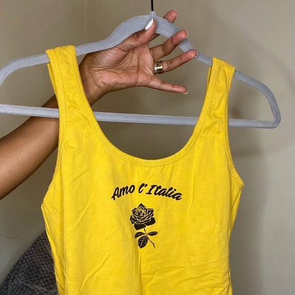 Yellow bodysuit - Picture 3 of 4